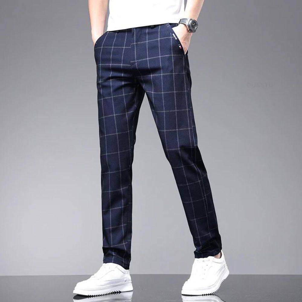 Brannik Checkered Dress Pants