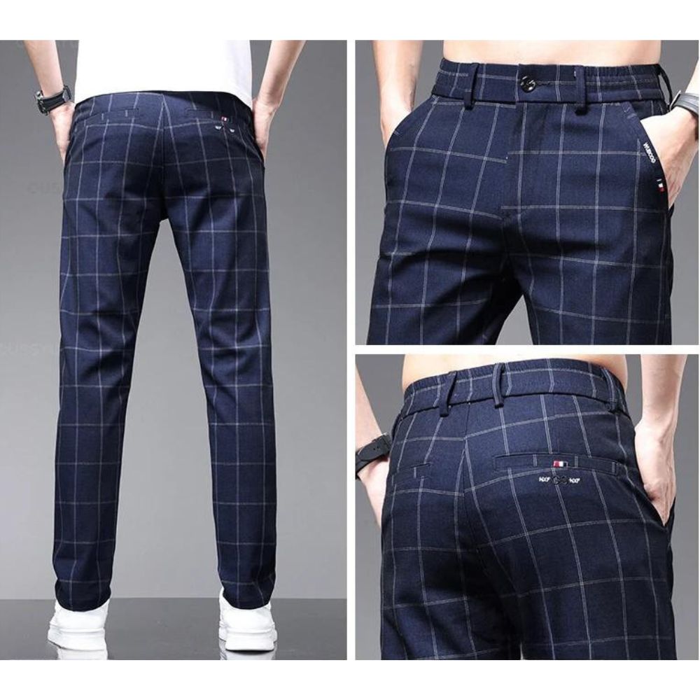 Brannik Checkered Dress Pants