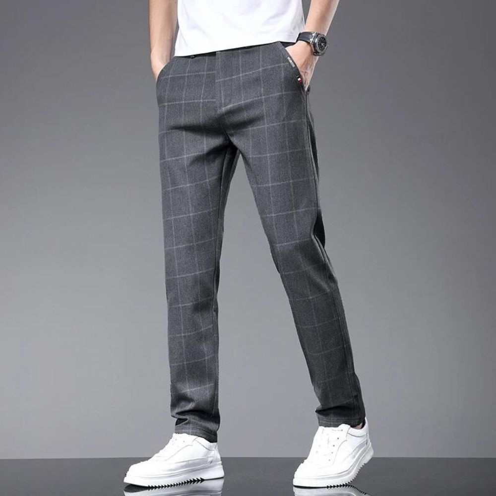 Brannik Checkered Dress Pants