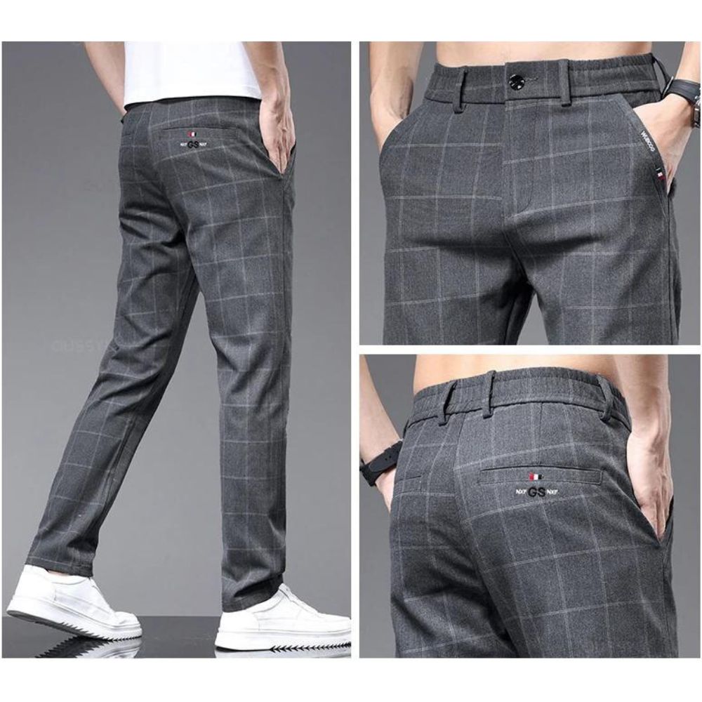 Brannik Checkered Dress Pants