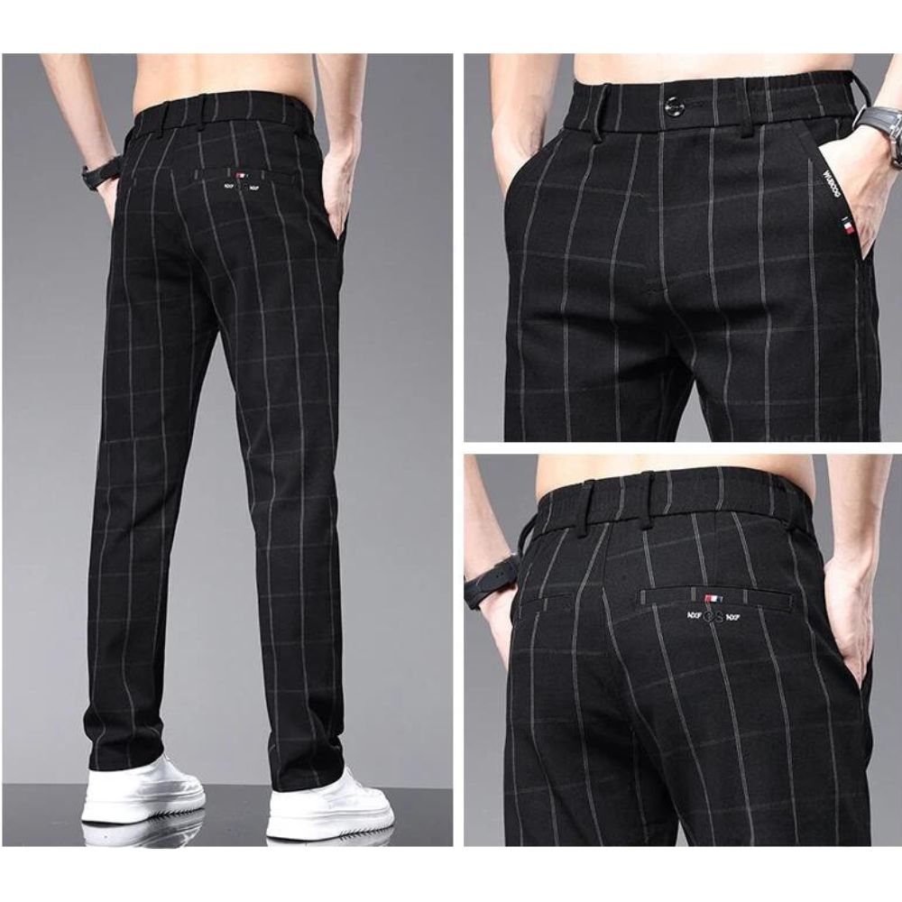 Brannik Checkered Dress Pants