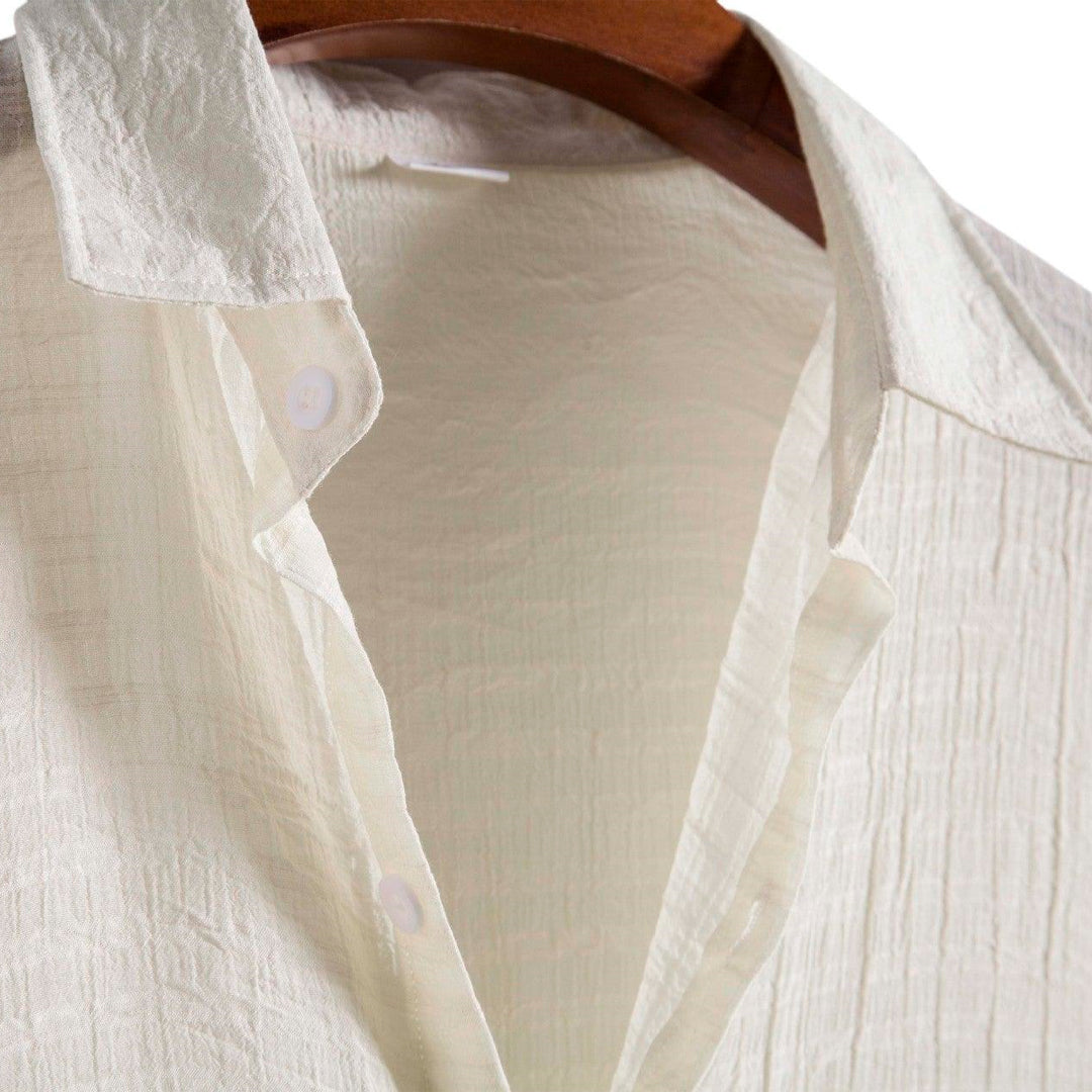 Brannik Playa Off White Short Sleeve Shirt