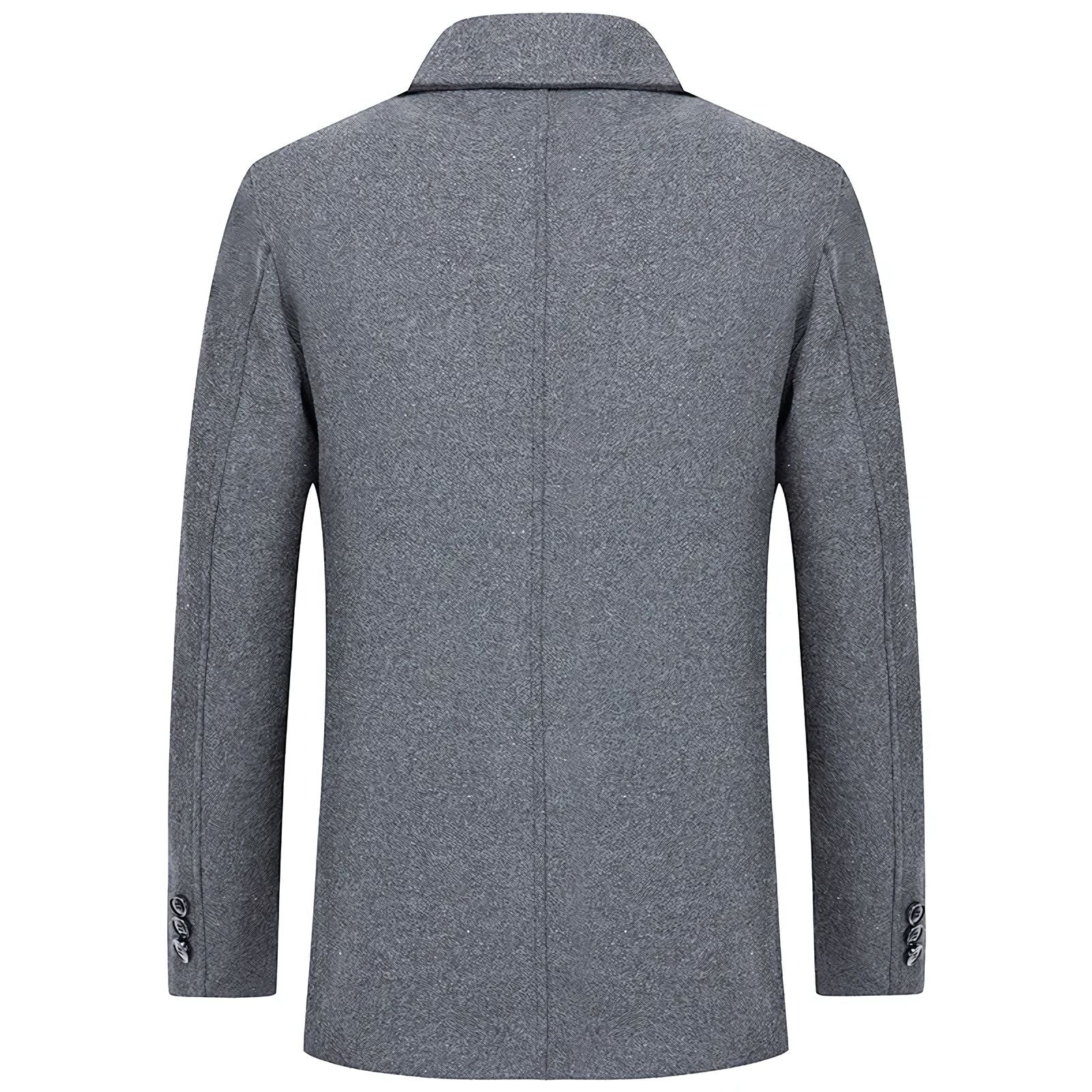 Brannik Denmark Short Wool Overcoat