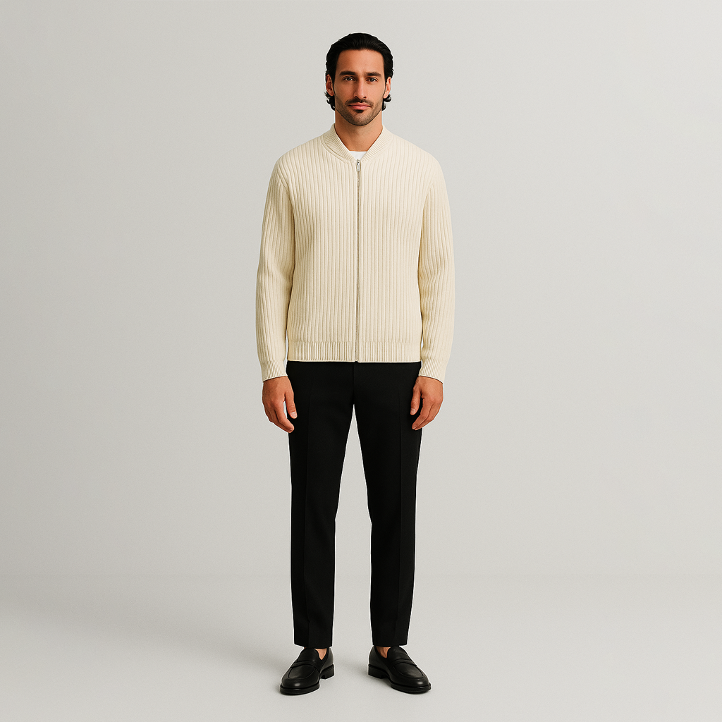 Brannik Classic Sweater with Zipper