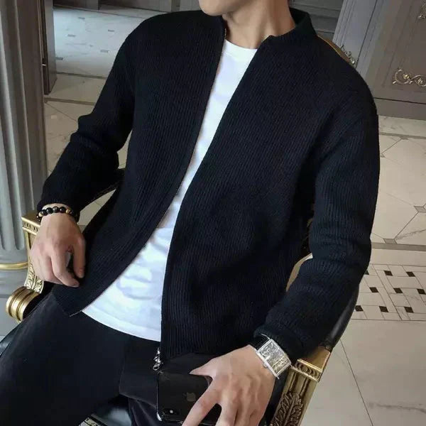 Brannik Classic Sweater with Zipper