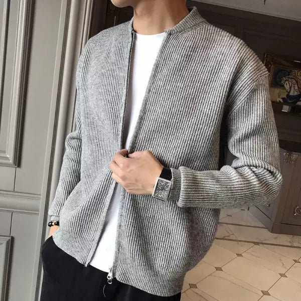 Brannik Classic Sweater with Zipper