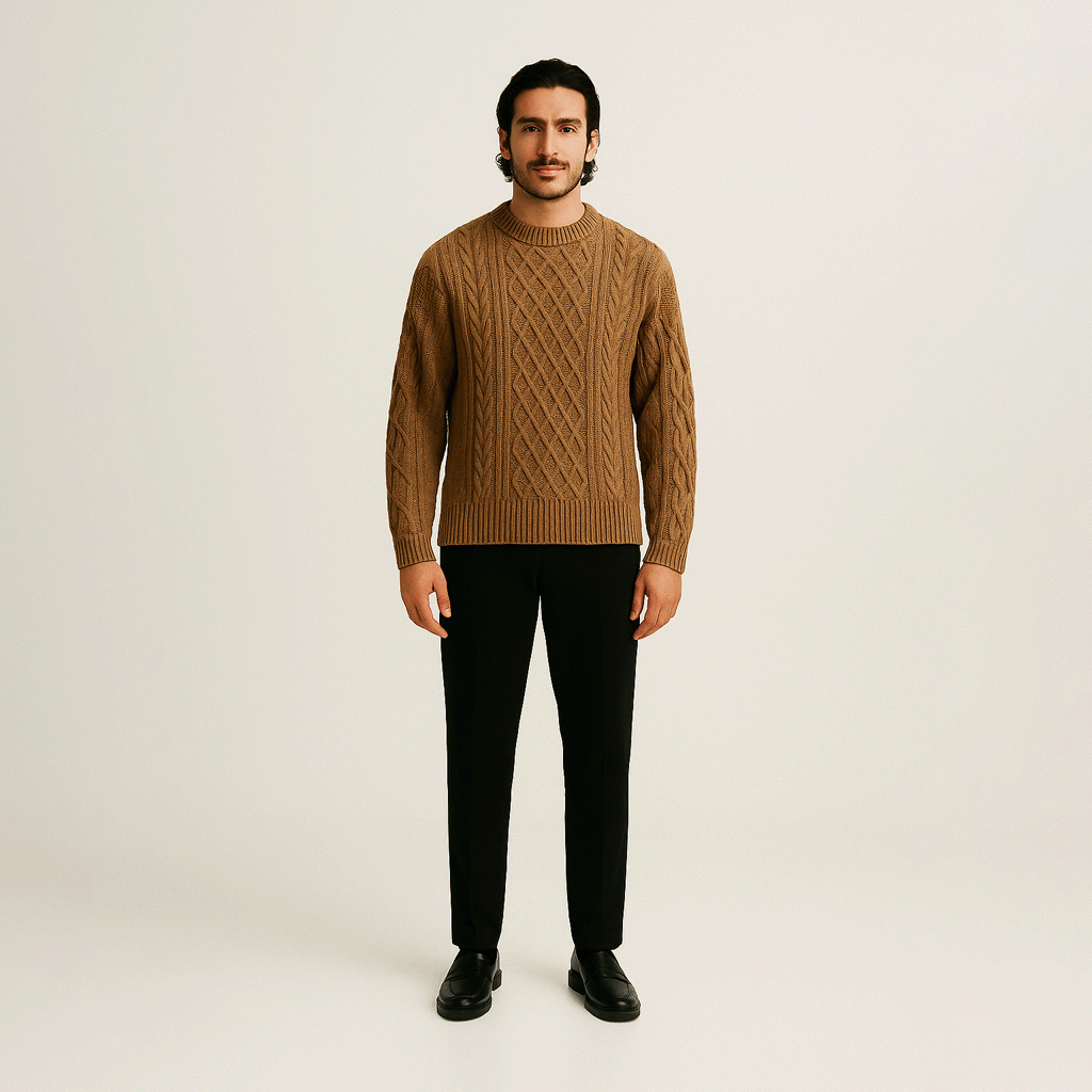Brannik Noir Wool Sweater